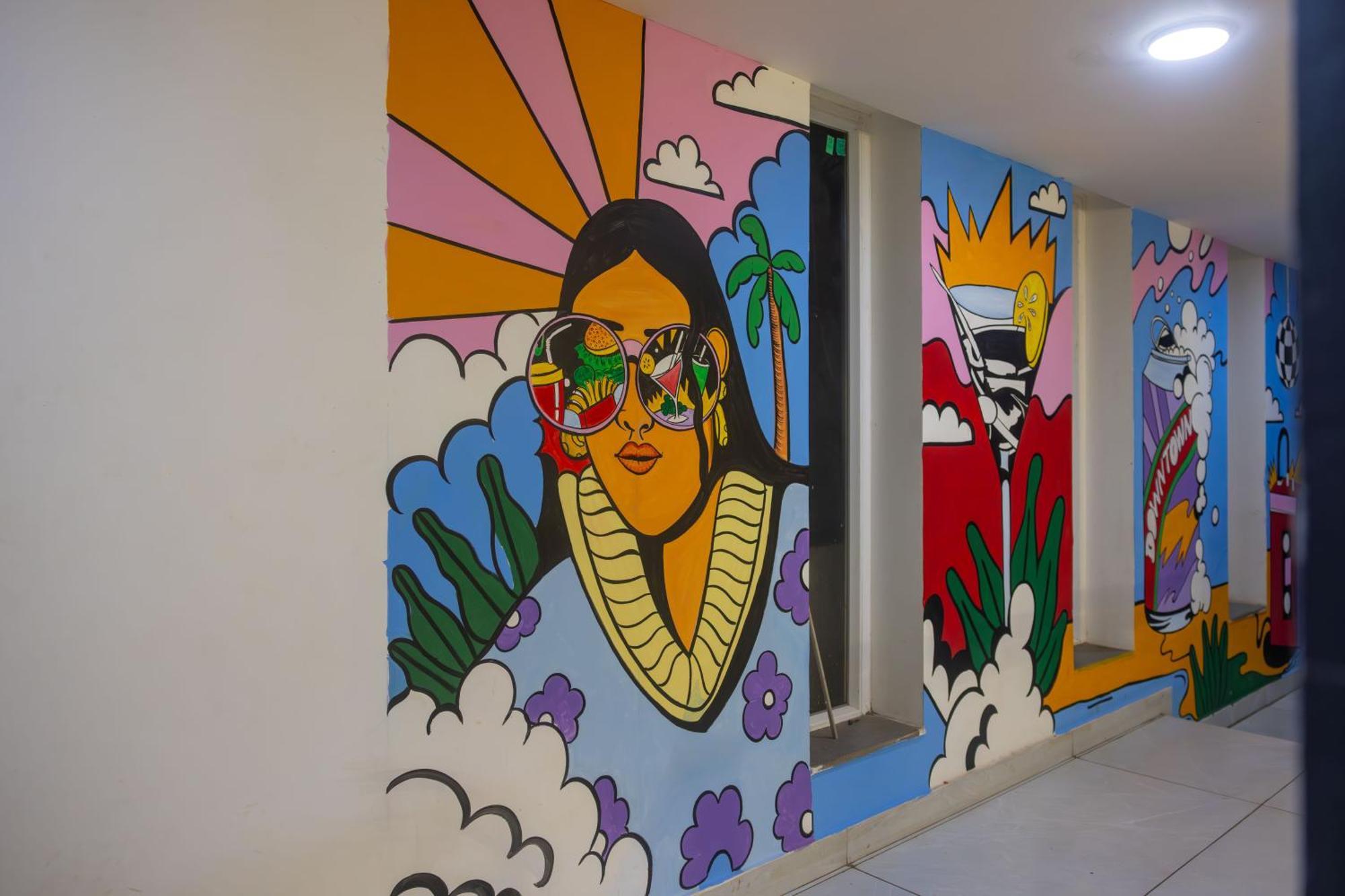 Downtown Hostels - Anjuna Bagian luar foto